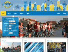Tablet Screenshot of londonbicycle.com